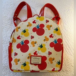 Loungefly Disney Mickey Mouse Fruit mini Backpack